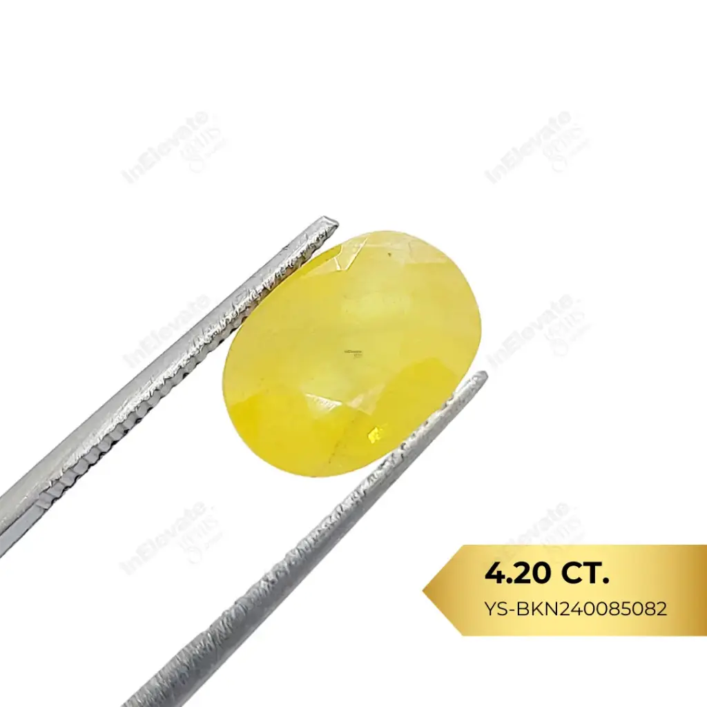 Natural Yellow Sapphire - Bangkok (4.20ct)