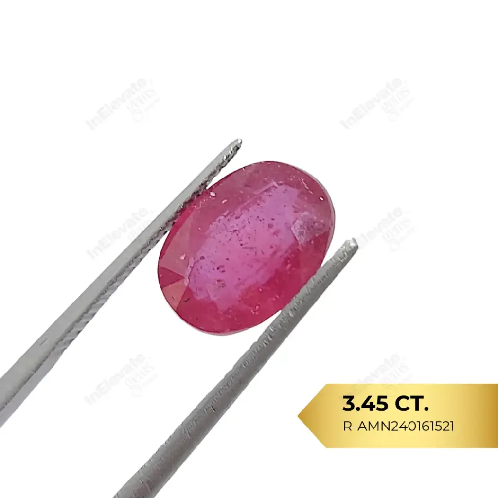 Natural Ruby - African Mozambique (3.45ct)