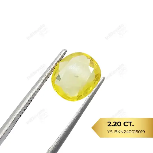 [YS-BKN2400015019] Natural Yellow Sapphire - Bangkok (2.20ct)